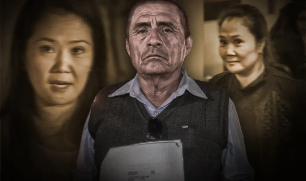 Testigo protegido del caso Keiko Fujimori . Composición: Fabrizio Oviedo / La República.