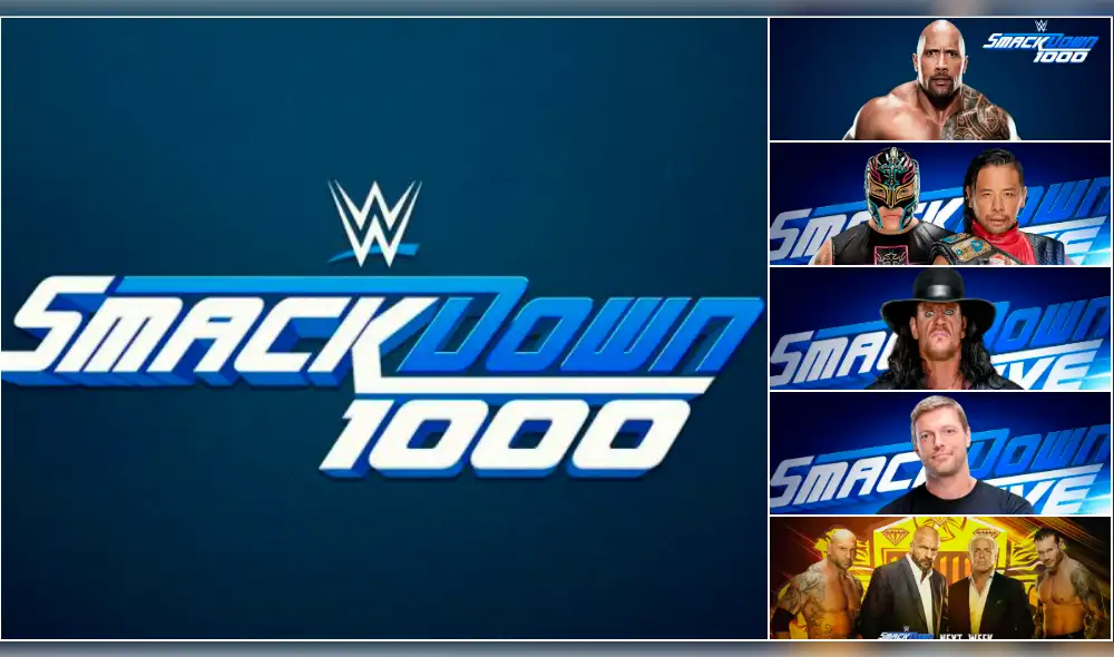 WWE SmackDown 1000: revive todo lo que dejó el evento especial de la marca azul [VIDEO]