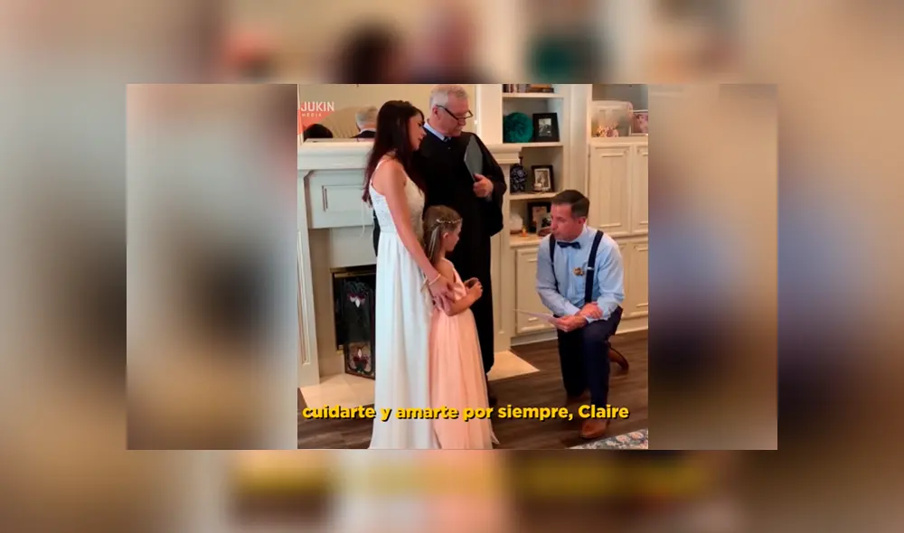 Facebook viral: padrastro le hace emotiva promesa a la hija de su futura esposa