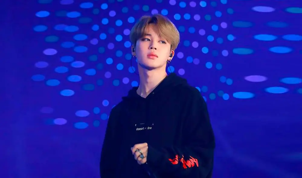 Jimin de BTS. foto: fansite POM