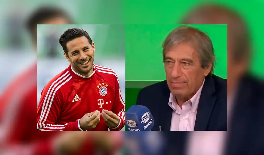 Germán Leguía lanzó un polémico comentario sobre la carrera profesional de Claudio Pizarro.