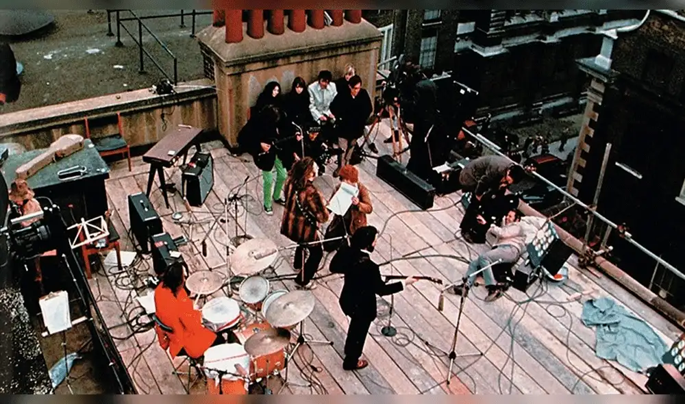 Concierto de The Beatles en la azotea cumple 50 años 