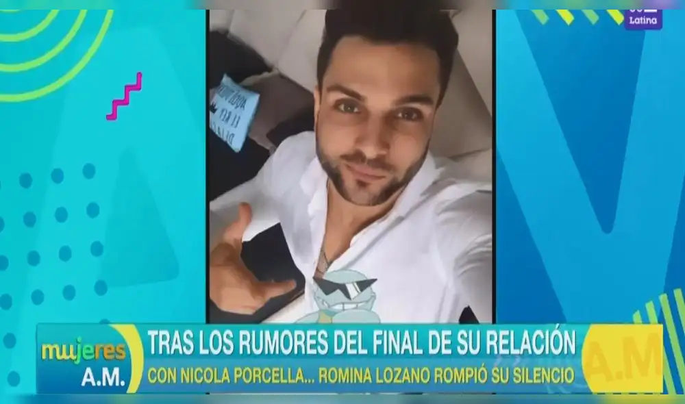 Nicola Porcella recibe a mujer en su cuarto ante rumor de separación de Romina
