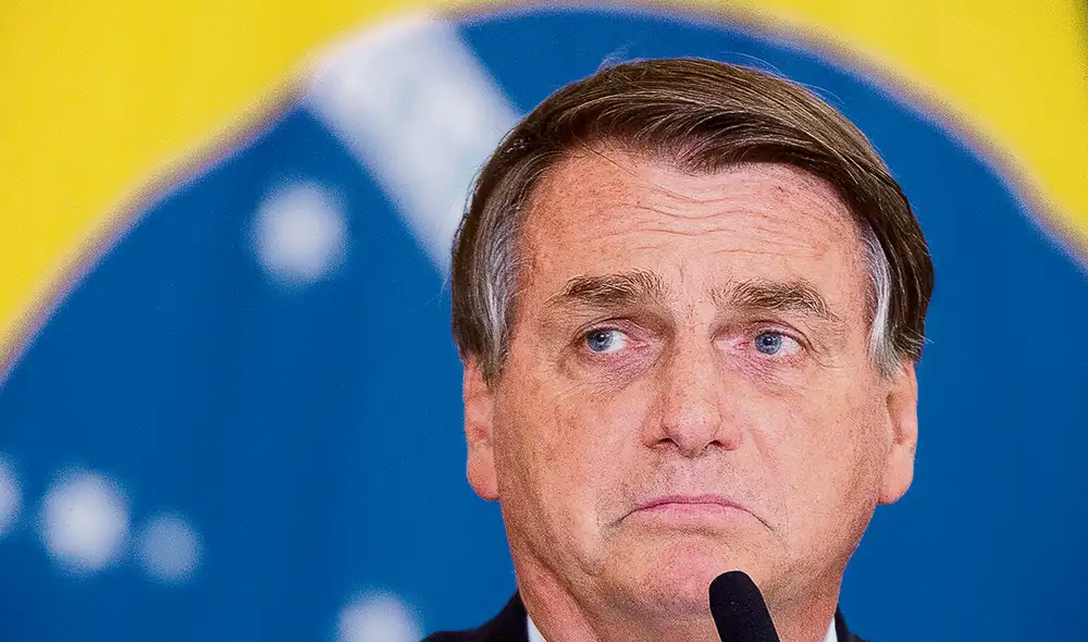 Perdedor. El aún mandatario Jair Bolsonaro no solo perdió la reelección, también provocó la millonaria multa para su partido. Foto: EFE Perdedor. El aún mandatario Jair Bolsonaro no solo perdió la reelección, también provocó la millonaria multa para su partido. Foto: EFE
