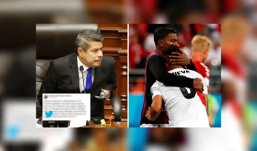 Congreso alienta al Perú tras derrota y en Twitter critican poco esfuerzo en mensaje