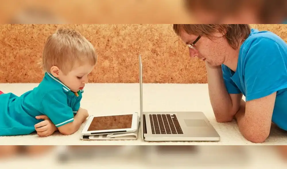 Escolares en internet.