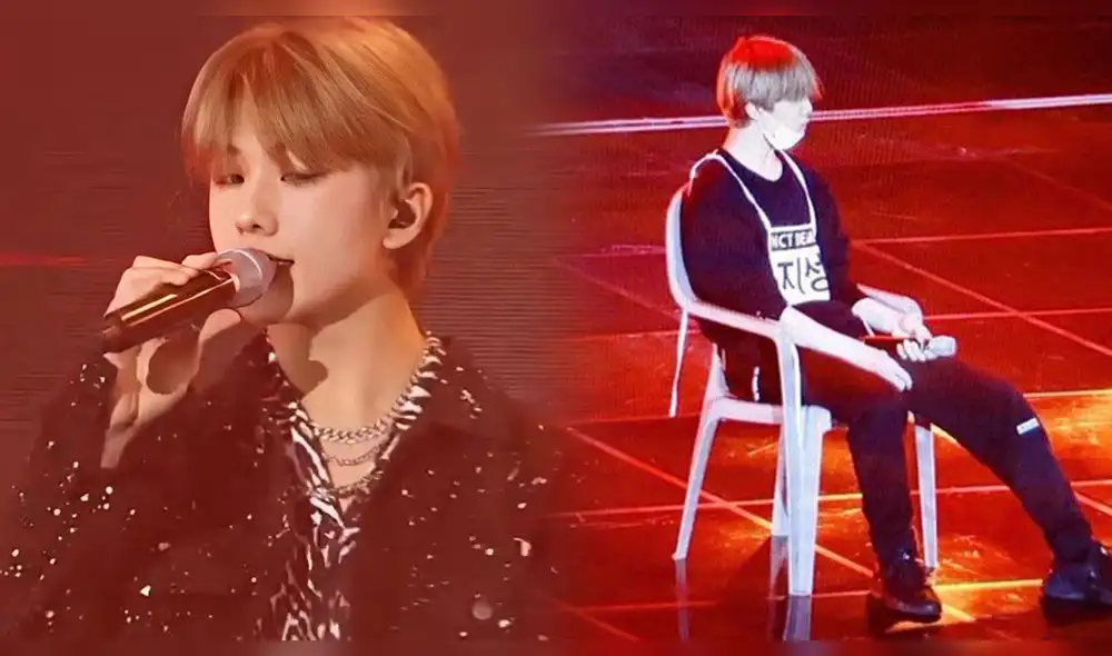 Jisung no pudo ejercer su rol de bailarín principal en el stage de "Ridin". Foto: composición Jisung no pudo ejercer su rol de bailarín principal en el stage de "Ridin". Foto: composición