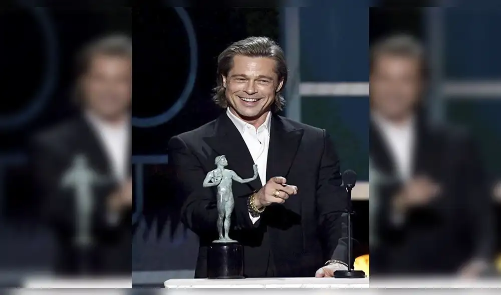 Brad Pitt en los SAG Awards 2020