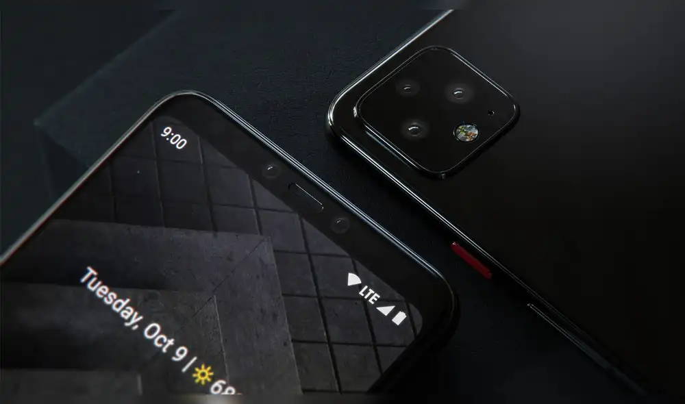 Diseño del Pixel 4.