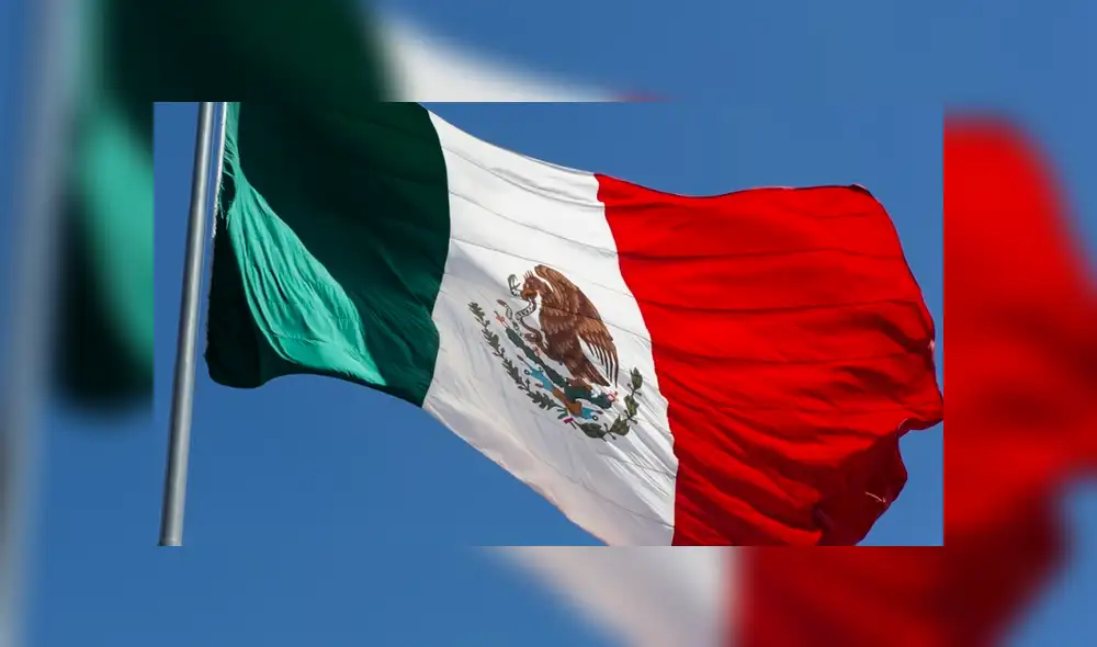 Día de la bandera en México.
