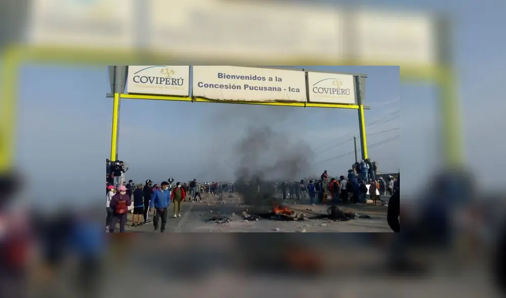 Protestas en Ica lleva tres días. Trabajadores siguen esperando la llegada de Ministerio de Trabajo y Agricultura.
