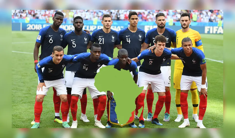 El poderío ‘foráneo’ de Francia: de sus 23 seleccionados, 14 son de origen africano