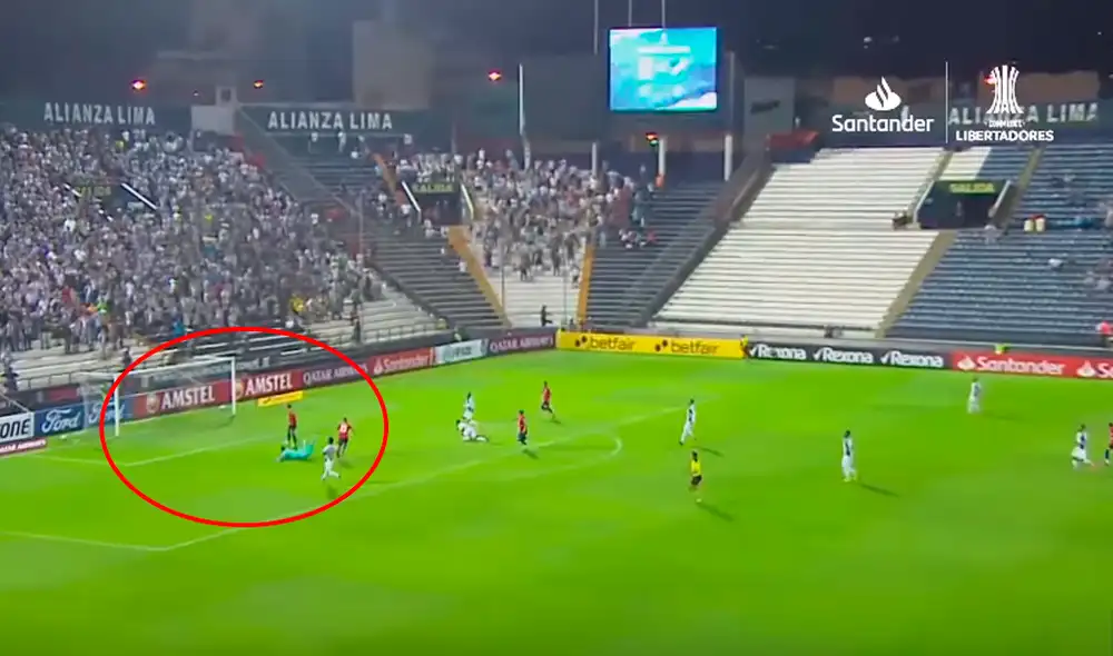 Alianza Lima cae en su debut por la Copa Libertadores.