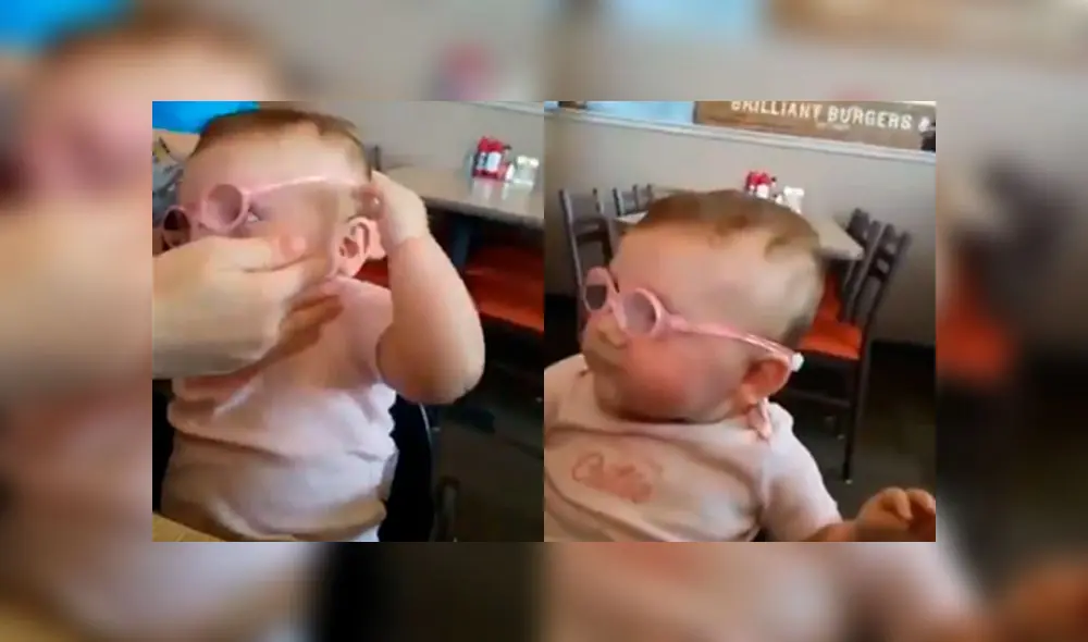 Bebé be de forma clara a sus padres por primera vez. Foto: Captura Bebé be de forma clara a sus padres por primera vez. Foto: Captura