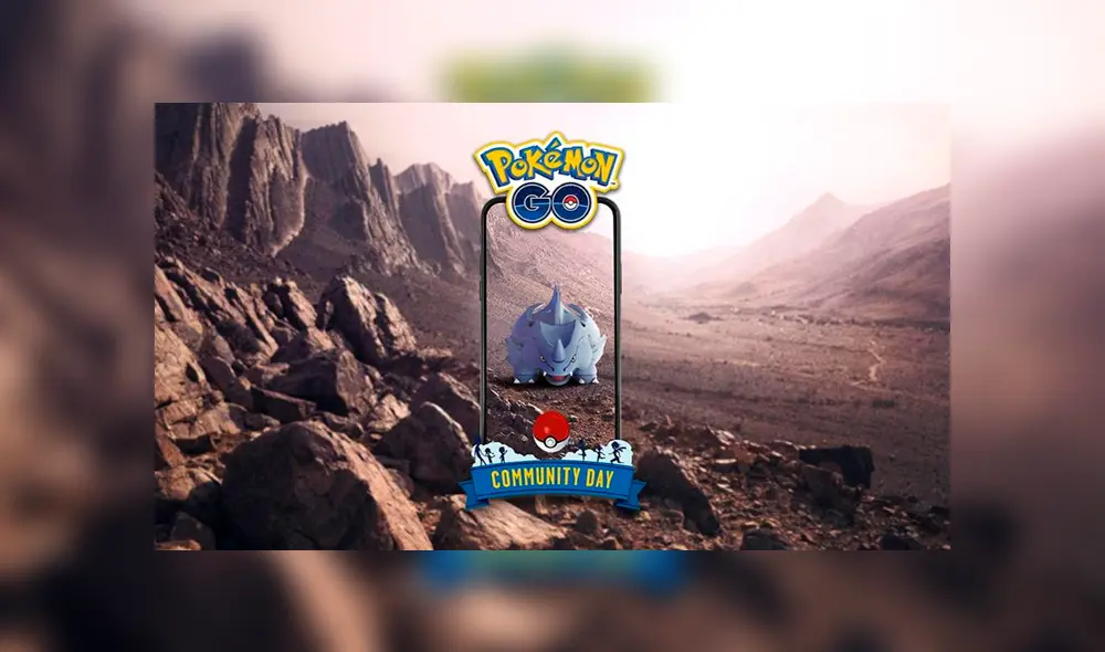Ya comienza uno de los Community Day más esperados de siempre en Pokémon GO, protagonizado por el elegido por la comunidad, Rhyhorn.