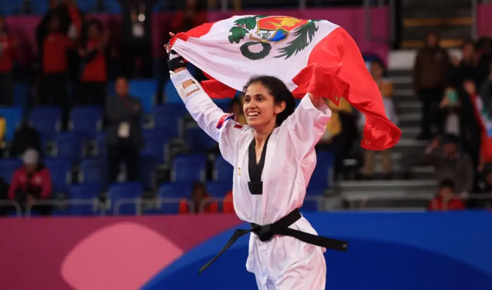 Angélica Espinoza ganó la medalla de oro en parataekwondo en Lima 2019. Foto: IPD. Angélica Espinoza ganó la medalla de oro en parataekwondo en Lima 2019. Foto: IPD.