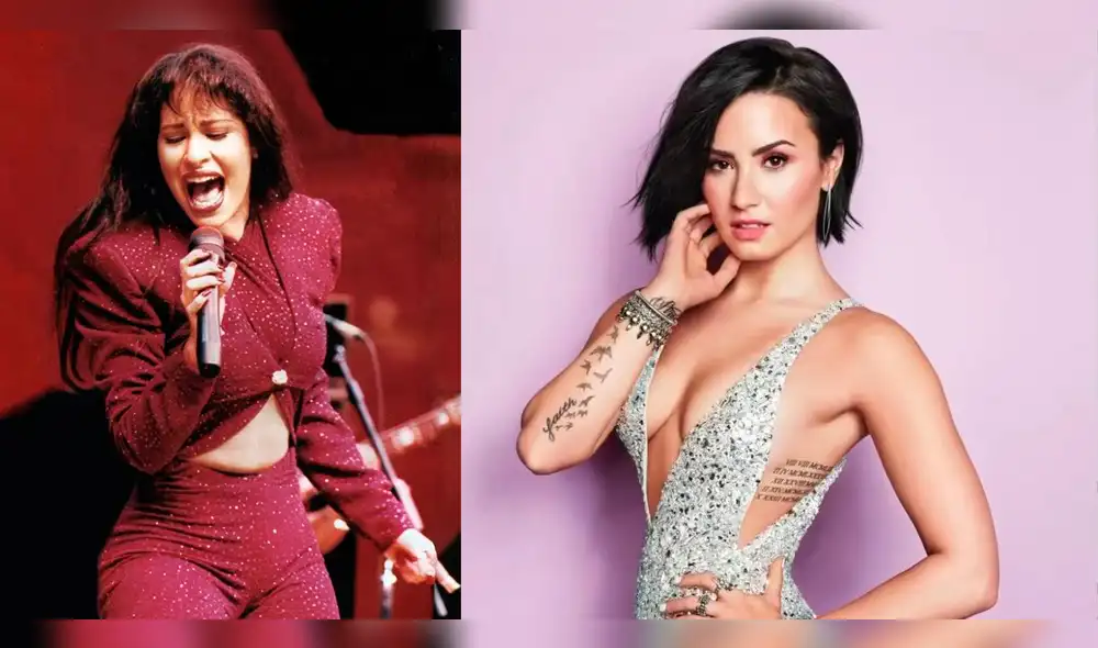 Halloween: Demi Lovato se disfraza de Selena Quintanilla y el parecido es asombroso [FOTOS]