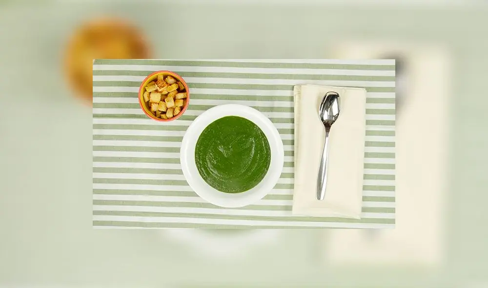 Cocina para hipertensos: crema de espinaca