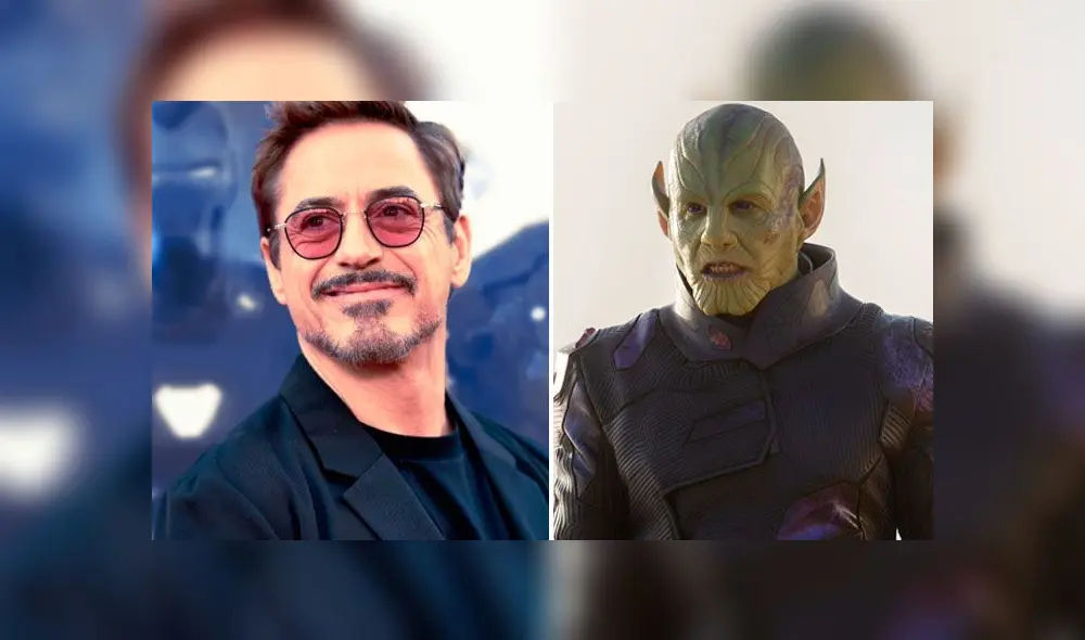 Tony Stark y Skrull. Créditos: Composición