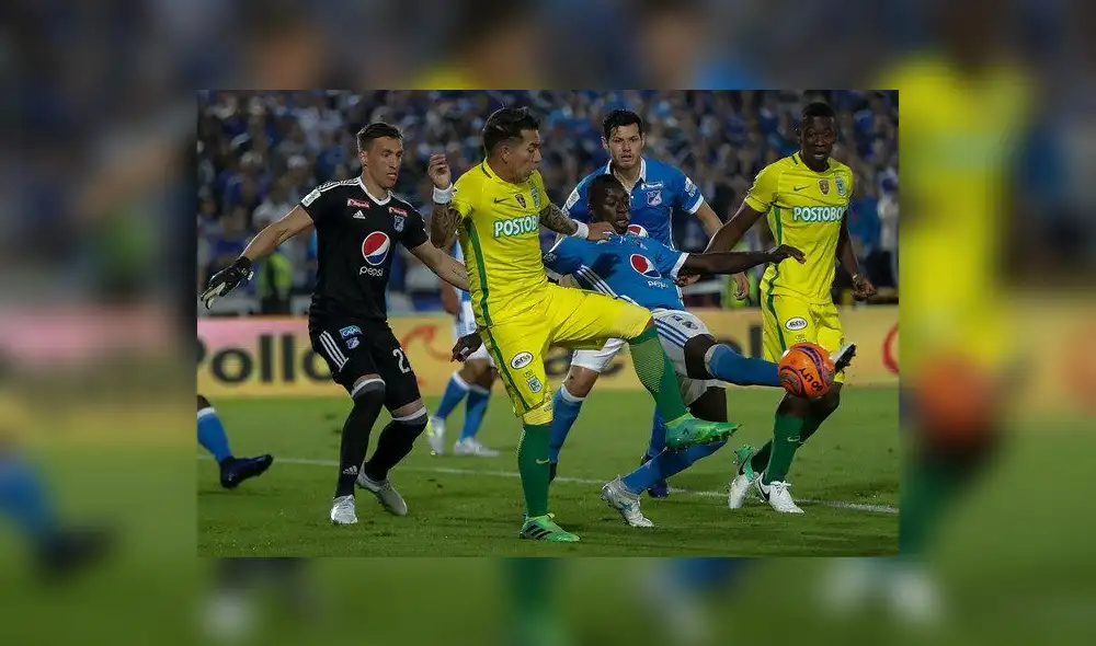 Atlético Nacional y Millonarios empatan 0 a 0 por semifinales de la Liga Águila 