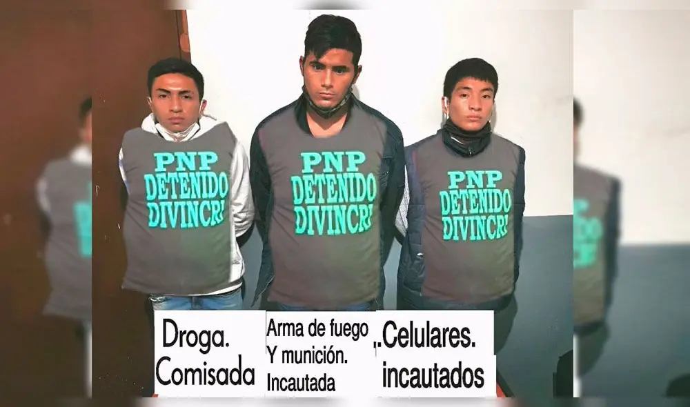 Detienen a tres personas en el pueblo joven Simón Bolivar de Chiclayo. Detienen a tres personas en el pueblo joven Simón Bolivar de Chiclayo.
