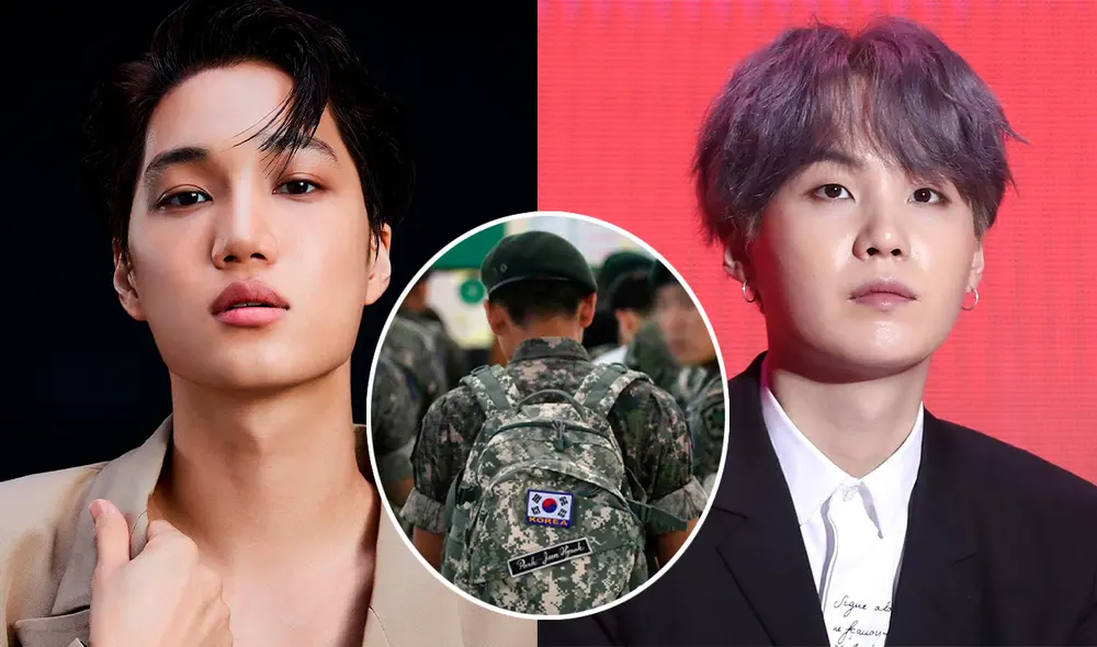 ¿Qué artistas de k-pop pasarían al servicio militar? Foto: composición LR/SM/BIGHIT ¿Qué artistas de k-pop pasarían al servicio militar? Foto: composición LR/SM/BIGHIT