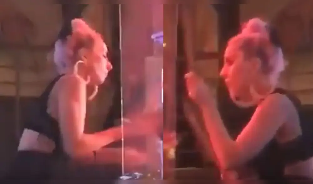 Lady Gaga toca la batería en bar nocturno y video se hace viral en Instagram Lady Gaga toca la batería en bar nocturno y video se hace viral en Instagram