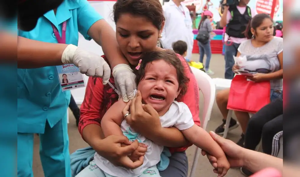 Niños serán vacunados contra 15 enfermedades
