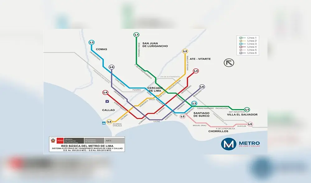 Metro de Lima: obras de la Línea 3 iniciarían a fines del 2021