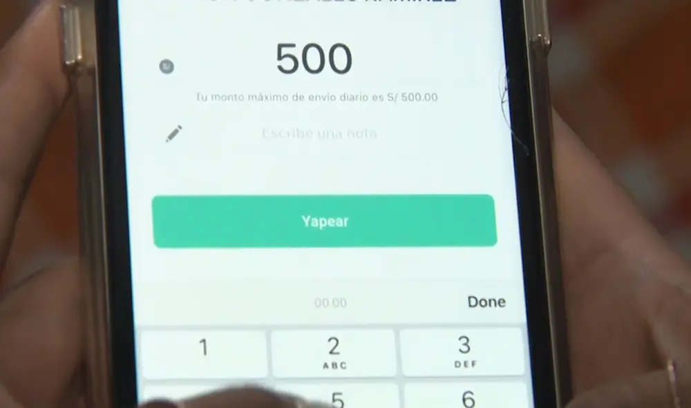 Según la víctima, desde en el mes de agosto se hicieron transferencias diarias de S/500 de su cuenta a otras. (Foto: Captura de video / América Noticias)