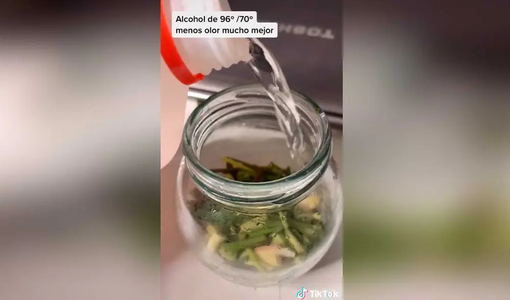 Desliza las imágenes para conocer un poco más sobre la preparación de este perfume de hierba luisa. Foto: captura de TikTok/danieltodista
