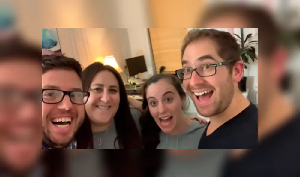 Desliza las fotografías para ver cada una de las reacciones que tuvo la familia de este joven al saber que iba a ser padre. Foto: Captura/FB