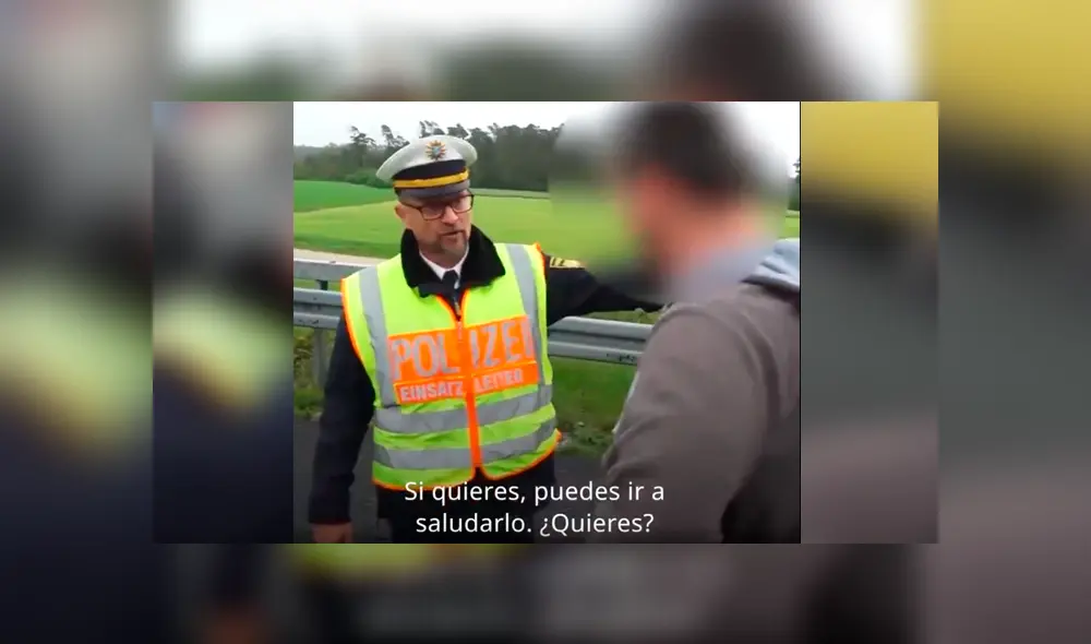 Facebook viral: Policía da incomparable discurso a chofer que tomaba fotos de trágico accidente