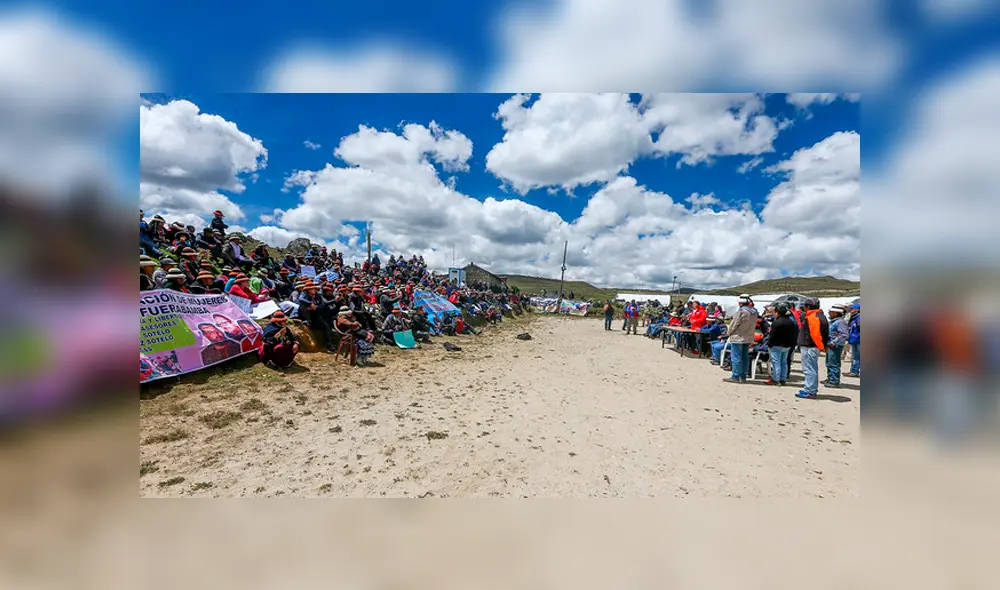 Las Bambas: comuneros desbloquean carretera de Yavi Yavi desde este sábado