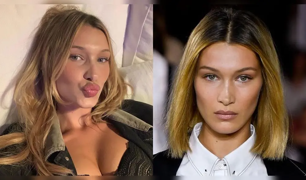 Bella Hadid, la 'mujer más bella del mundo’, muestra su cabello al natural Bella Hadid, la 'mujer más bella del mundo’, muestra su cabello al natural