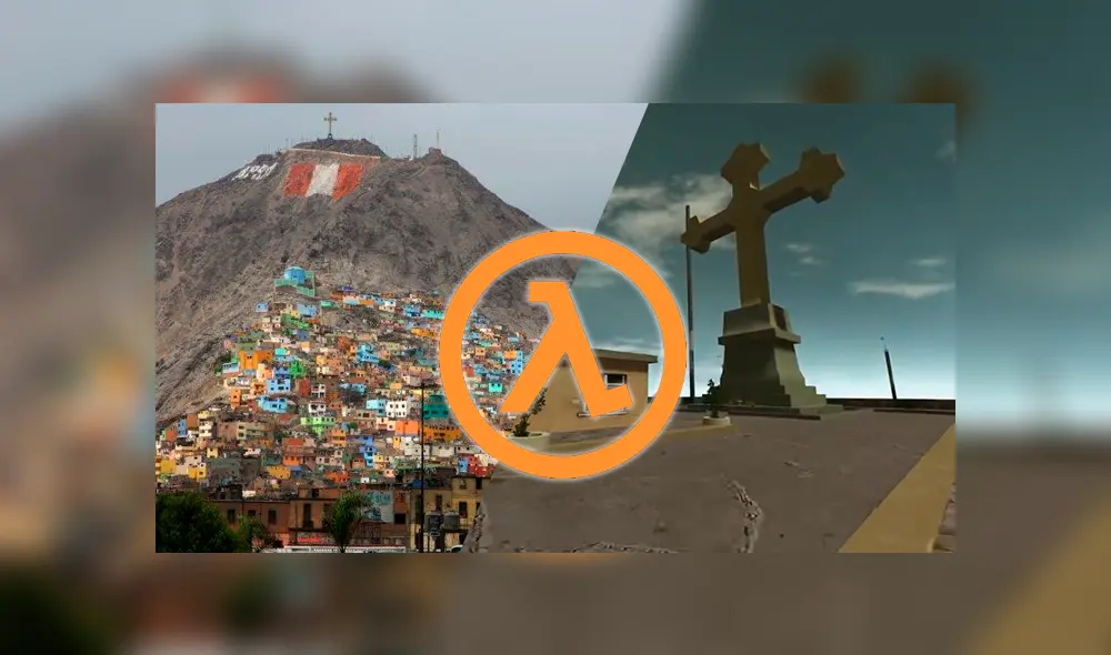 Cerro San Cristobal se convierte en nuevo mapa de Half Life.