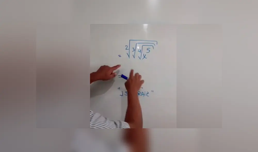 Desliza las imágenes para ver el sencillo método para solucionar este complejo problema matemático. Fotocapturas: Fiel Medina Castillo/TikTok Desliza las imágenes para ver el sencillo método para solucionar este complejo problema matemático. Fotocapturas: Fiel Medina Castillo/TikTok