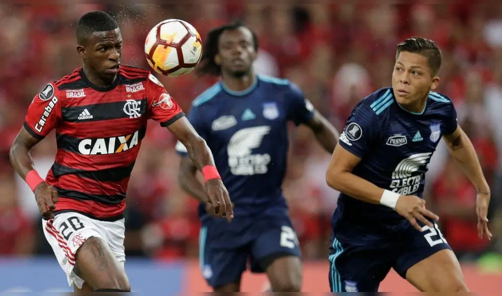 Luego de empatar 2-2 en el global, el 'Fla' eliminó a Emelec en penales. Luego de empatar 2-2 en el global, el 'Fla' eliminó a Emelec en penales.