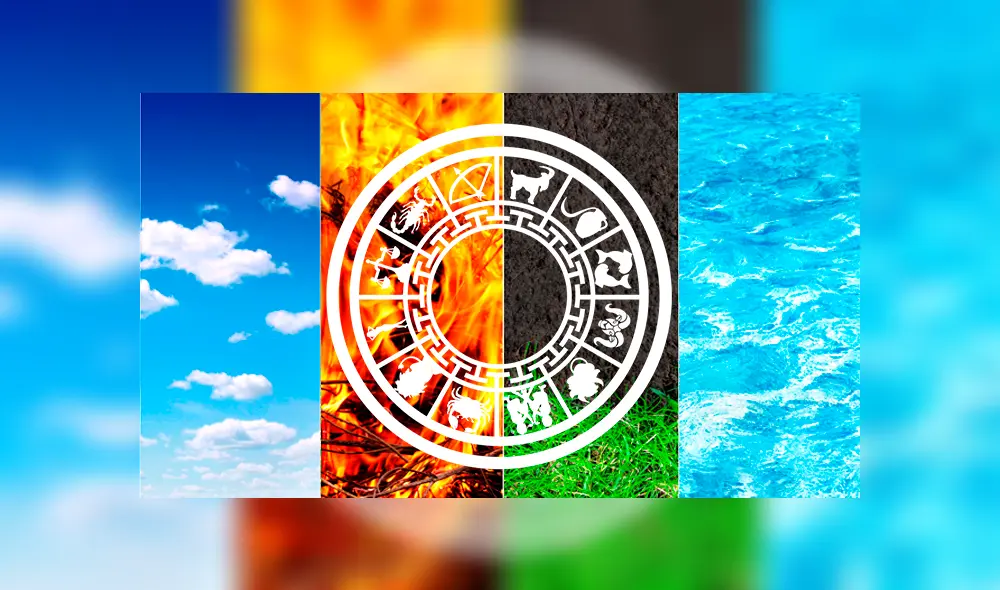 Horóscopo: ¿Agua, tierra, fuego o aire? Este es tu elemento según tu signo del zodiaco