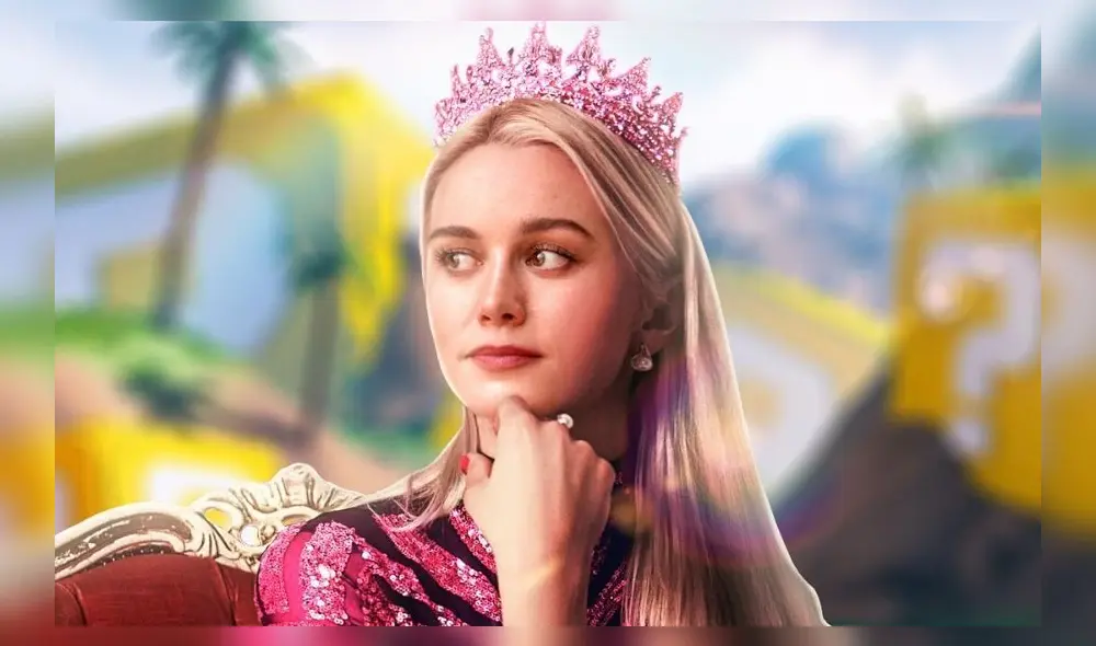 Fanart de Brie Larson como Peach.