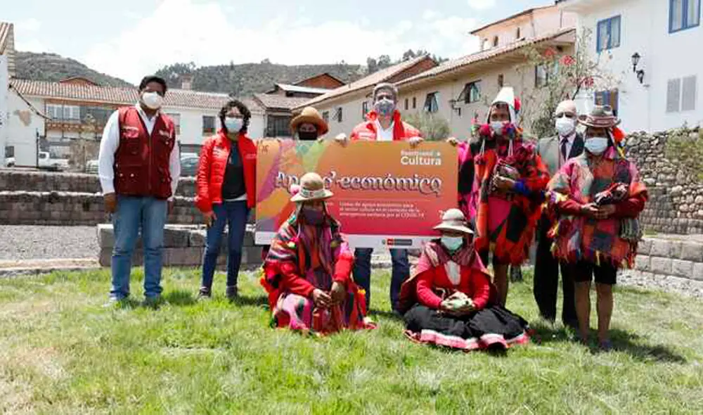 En Cusco son 572 beneficiarios de las líneas de apoyo. Foto: Ministerio de Cultura. En Cusco son 572 beneficiarios de las líneas de apoyo. Foto: Ministerio de Cultura.