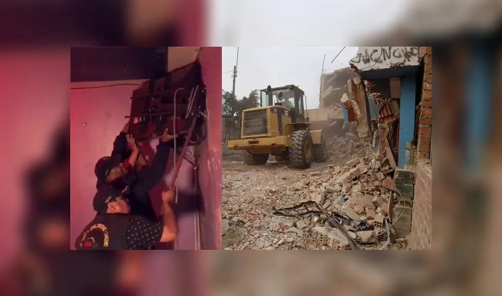 Antes de la demolición se decomisó cerveza, muebles, artefactos electrónicos, sillas, mesas, tarimas, colchones, entre otros. (Foto: Christian Moreno / La República) Antes de la demolición se decomisó cerveza, muebles, artefactos electrónicos, sillas, mesas, tarimas, colchones, entre otros. (Foto: Christian Moreno / La República)