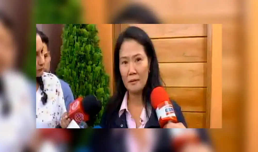 Fujimori sobre Hinostroza: “Esperamos las medidas necesarias para traerlo” Fujimori sobre Hinostroza: “Esperamos las medidas necesarias para traerlo”