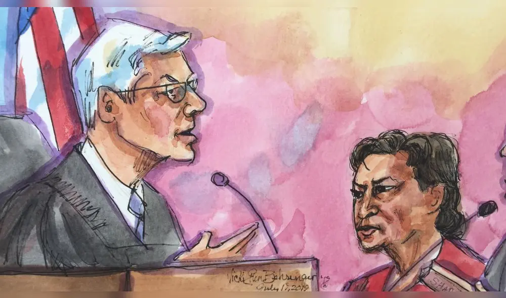 Alejandro Toledo no tenía “ninguna expresión en su rostro”, cuenta ilustradora Alejandro Toledo no tenía “ninguna expresión en su rostro”, cuenta ilustradora