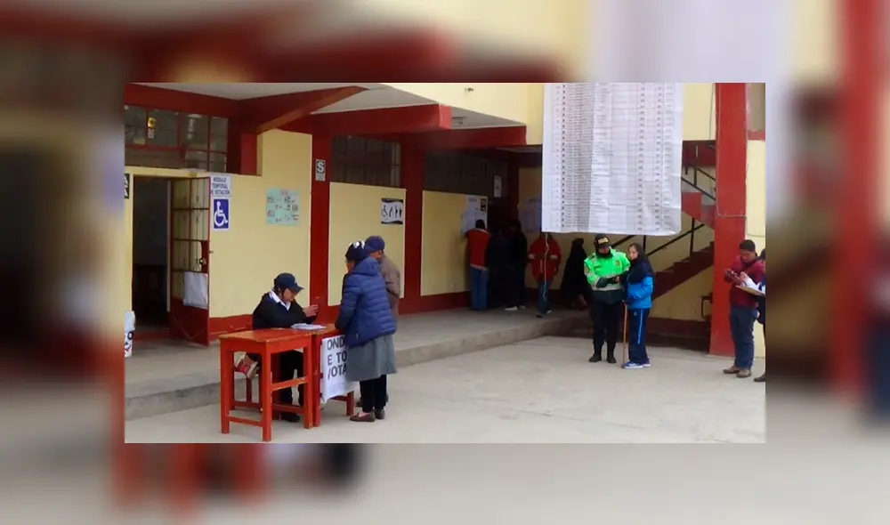 Referéndum 2018: Detuvieron a una persona por intento de suplantación de identidad Referéndum 2018: Detuvieron a una persona por intento de suplantación de identidad