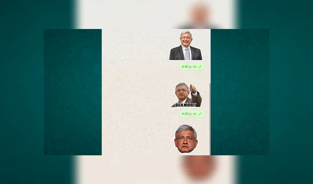 WhatsApp: estos son los divertidos stickers de AMLO que miles de mexicanos ya usan [FOTOS]