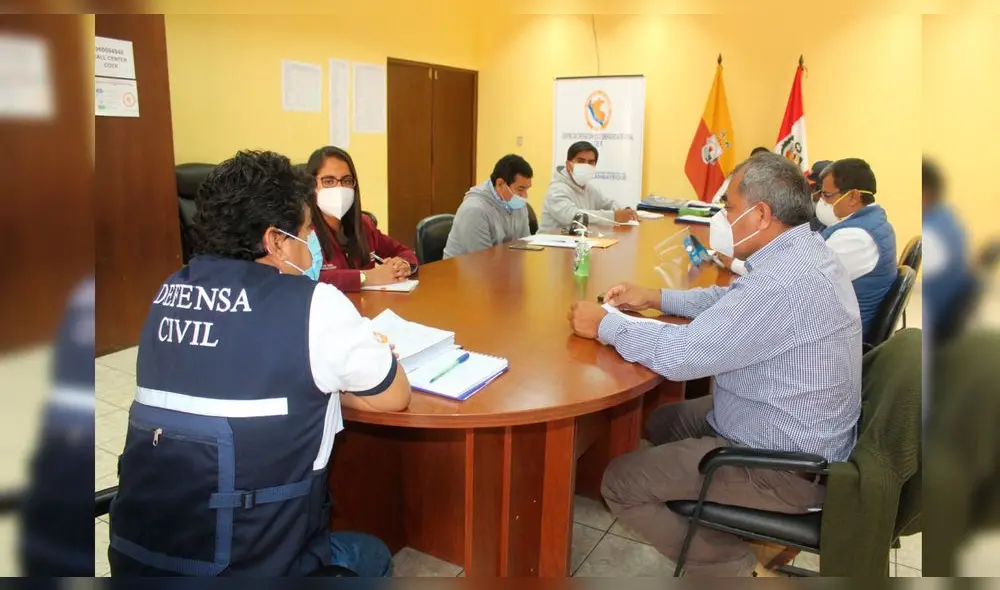 Reunión por emergencia en Pacora. Reunión por emergencia en Pacora.
