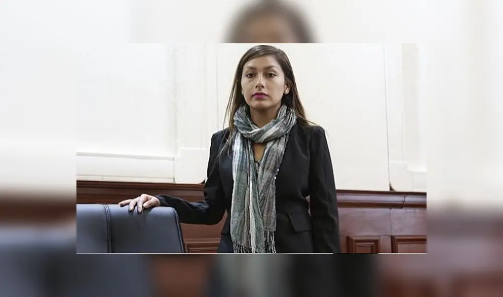 Arlette Contreras Foto: Andina Arlette Contreras Foto: Andina