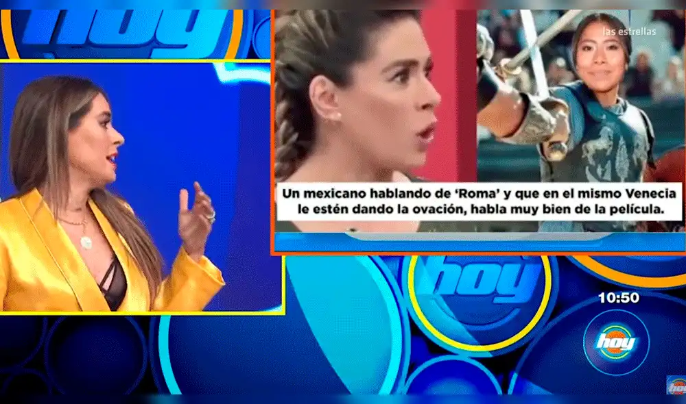 Galilea Montijo sorprende con reacción tras polémico error sobre "Roma" [VIDEO]