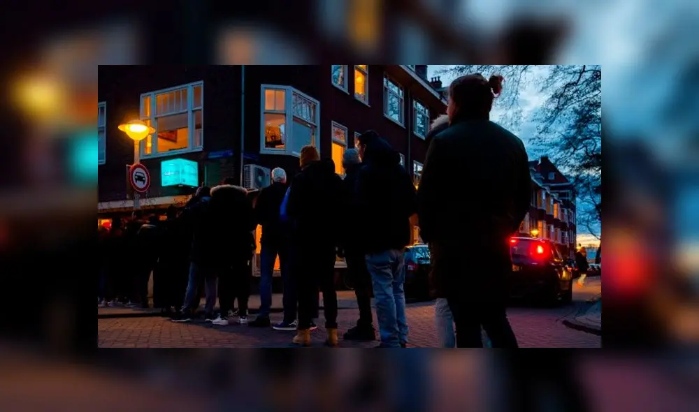 Ciudadanos hacen largas colas para comprar marihuana ante aislamiento por coronavirus Ciudadanos hacen largas colas para comprar marihuana ante aislamiento por coronavirus